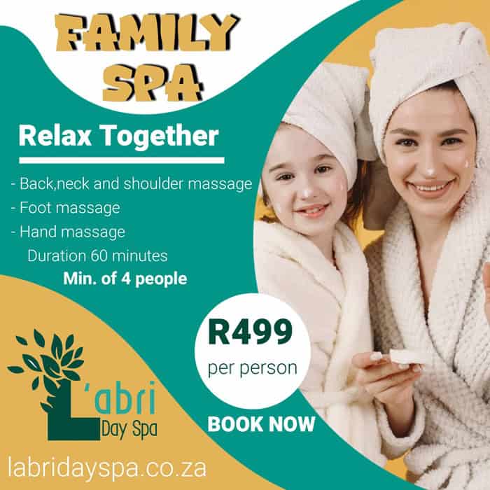 Family spa specials HD L'abri day spa