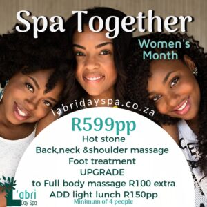 Women's day spa special - L'abri day spa
