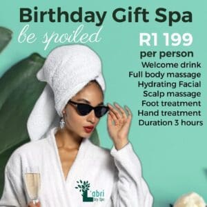 Birthday gift spa special L'abri day spa