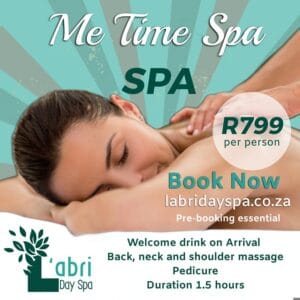 Me Time spa May special